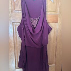 Elegant Plum long tank
